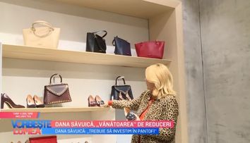 VIDEO Dana Săvuică te învață ce cumpăraturi să faci în perioada reducerilor