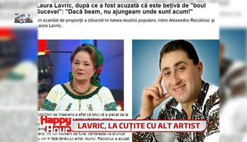 Laura Lavric se cearta cu un alt artist de muzica populara!