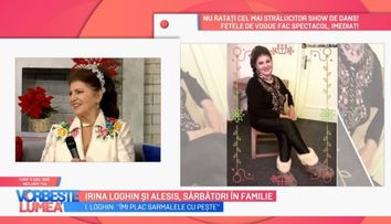 VIDEO Irina Loghin și Trupa Alesis au petrecut sărbătorile în familie