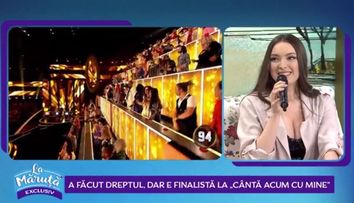 VIDEO Georgia Dascălu, concurenta care a ajuns în finala de la 