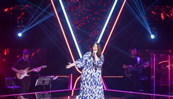 Bianca Ștefanescu a fost descurajată de tată, însă a reușit să întoarcă scaunele la Vocea României