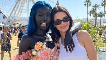 A “pozat” alături de surorile Jenner și a primit sute de mii de like-uri pentru ținutele de la festival. O singură problemă: fanii nu știu dacă e “reală” sau nu