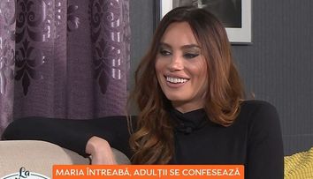 Maria întreabă, adulții spun adevărul! Ce dezvăluiri a făcut Alina Pușcău despre iubitul ei la testul sincerității