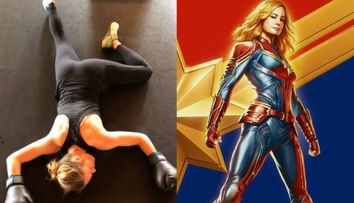 Cum s-a pregătit Brie Larson pentru rolul din ”Captain Marvel”. Acum poate să ridice greutăți de 100 de kg