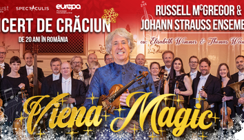 Orchestra Johann Strauss Ensemble și dirijorul Russell McGregor revin în România în cadrul turneului aniversar „Viena Magic” #20  