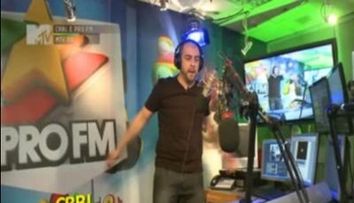 Istoria muzicii romanesti! Vezi celebrul colaj facut de CRBL, in direct la ProFM si MTV!