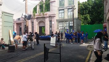 200 de oameni PRO au filmat timp de 32 ore si au folosit 150 metri patrati de chroma pentru promo-ul de rebranding