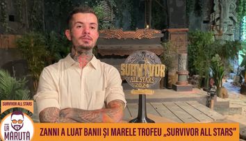 Zanni, primele declarații în exclusivitate imediat după câștigarea Survivor All Stars