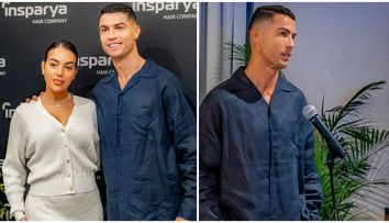 Georgina Rodríguez, luată la rost de fani că nu i-a călcat cămașa lui Ronaldo. „Arată de parcă e în pijama”