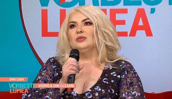 Viorica de la Clejani, sfâșiată de durere după moartea tatălui ei. 