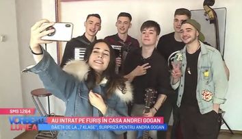 VIDEO Ce surpriză i-au făcut băieții de la 
