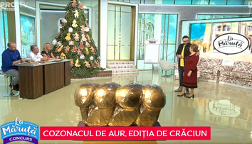 VIDEO Cozonacul de aur: Doamna Mariana Radu a pregătit un cozonac delicios