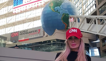VIDEO Daniela Gyorfi sărbători pe pâmânt american