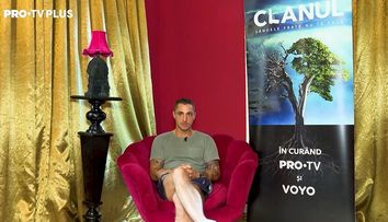 Vladimir Drăghia, despre personajul pe care îl joacă în CLANUL: 