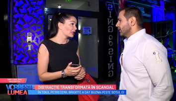 VIDEO Distracție transformată în scandal! Ce s-a întâmplat cu Florin Pastramă la petrecerea burlacilor