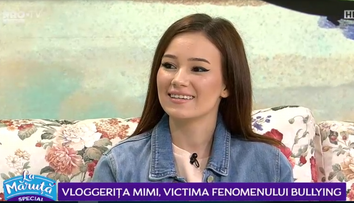 VIDEO Vloggerița Mimi, victima fenomenului bullying