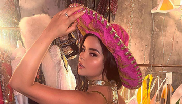 Pare cea mai cuminte rochie, însă Demi Rose știe să iasă din tipare. Ce au văzut toți când s-a întors cu spatele