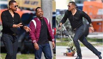 Faceți loc, vin băieții răi! Martin Lawrence și Will Smith, surprinși la filmări pe străzile din Miami