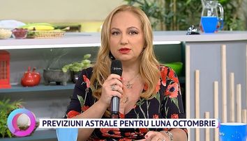 Cristina Demetrescu, previziuni astrale pentru luna octombrie: “Un Venus cu eclipsă generează gelozii”