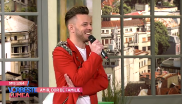 VIDEO Amir, dor de familie. Ascultă aici piesa 