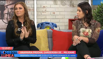 VIDEO Anamaria Prodan, garderobă de... milioane