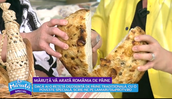VIDEO Rețetă ardelenească de pâine cu praz și caș