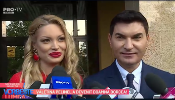 VIDEO Valentina Pelinel a devenit doamna Borcea. 