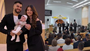 Denisa Coțolan și Iancu Sterp și-au botezat copilul. Ce religie au ales cei doi părinți. Nu este cea Ortodoxă: „Ești începutul celei mai frumoase povești din viața noastră”