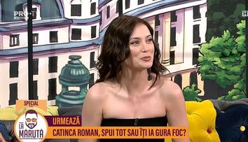 Anca Dumitra, declarații La Măruță despre nuntă și despre luna de miere