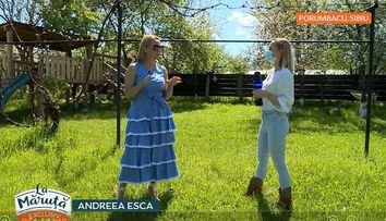 Andreea Esca și tatăl ei, interviu de 10 din locul copilăriei. Ce job și-ar fi dorit Dumitru Esca pentru fiica sa