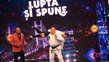 Moment demn de Cascadorii râsului la Săriți de pe fix!. Mihai Rait, luptă corp la corp cu Cătălin Zmărăndescu: „Japoniaaa..”
