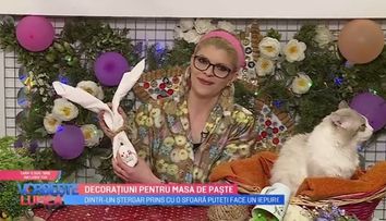 VIDEO Decorațiuni pentru masa de Paște