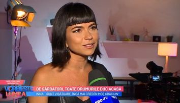 VIDEO Inna, alături de familie în perioada sărbătorilor de iarnă