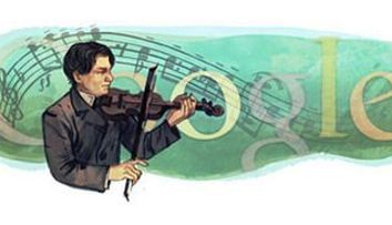 Google il omagiaza pe George Enescu, la 130 de ani de la nasterea compozitorului roman
