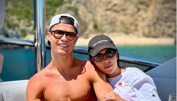 Cristiano Ronaldo, alături de fiica sa, Alana, într-o fotografie de peste 9,5 milioane de like-uri