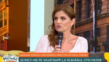 Mariana Ionescu Căpitănescu și sora ei, Marcela Fota, hărțuite: 