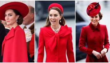 Lady in red de la palat! Motivul pentru care Kate Middleton poartă mereu roșu la evenimentele de marcă ale Casei Regale Britanice