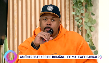 Cabral a dat din casă! Cum l-a surprins fiica sa cea mare, zilele trecute: 