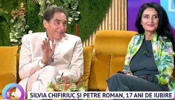Petre Roman și Silvia Chifiriuc, la Vorbește lumea! Silvia Chifiriuc: 