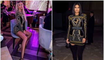 Bianca Drăgușanu, în aceeași rochie ca a lui Kylie Jenner. Cât costă ținuta Balmain