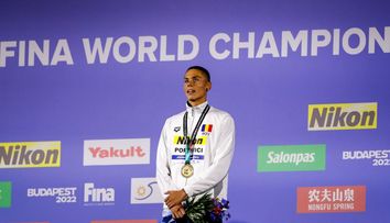 David Popovici, prima postare pe Instagram, după ce a câștigat aurul la Campionatul Mondial