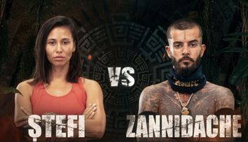 Survivor All Stars, 1 mai 2024. Ștefania Stănilă a avut o dexteritate mai bună și l-a întrecut pe Zanni la jocul pentru imunitate. „Încă o lipsă de bulan și sunt ieșit din schemă”, a concluzionat faimosul