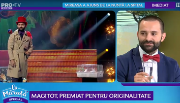 VIDEO Magitot, premiat pentru originalitate: 