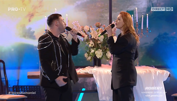 Vocea României 2024: FINALA. Robert Lukian și Feli, duet de excepție pe piesa lui Lady Gaga și Bruno Mars: ”Într-o lume tristă, Robert alege să vadă partea plină a paharului”