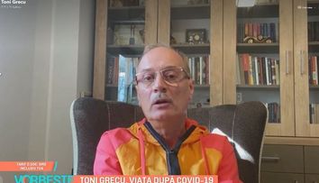 Toni Grecu, viața după Covid-19! Cum se simte actorul după ce a fost externat din spital