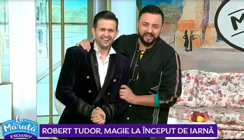 VIDEO Robert Tudor, magie la început de iarnă