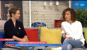 VIDEO Diana Cavallioti și Andreea Vasile, prietenie dincolo de scenă