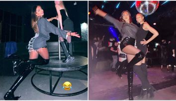 Îmbrăcată într-o ținută sumară, Mădălina Ghenea s-a dezlănțuit în club! Imaginile cu superba româncă sunt virale pe net