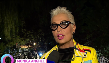 Monica Anghel, enervată de cei care spun că a slăbit cu 