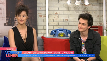 VIDEO Diana Sar și Ștefan Iancu ne dezvăluie detalii din culisele superproducției VLAD. Ce personaje vor interpreta actorii